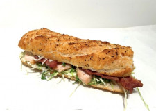 Skole Sandwich med kylling & bacon, flütes  