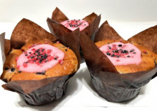 Muffin med skovbær 