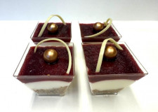 TAPAS Cheesecake med citron og solbær top 