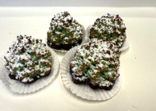 TAPAS Kokostop med chokoladebund 