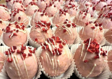 TAPAS marcipanæg Hindbær